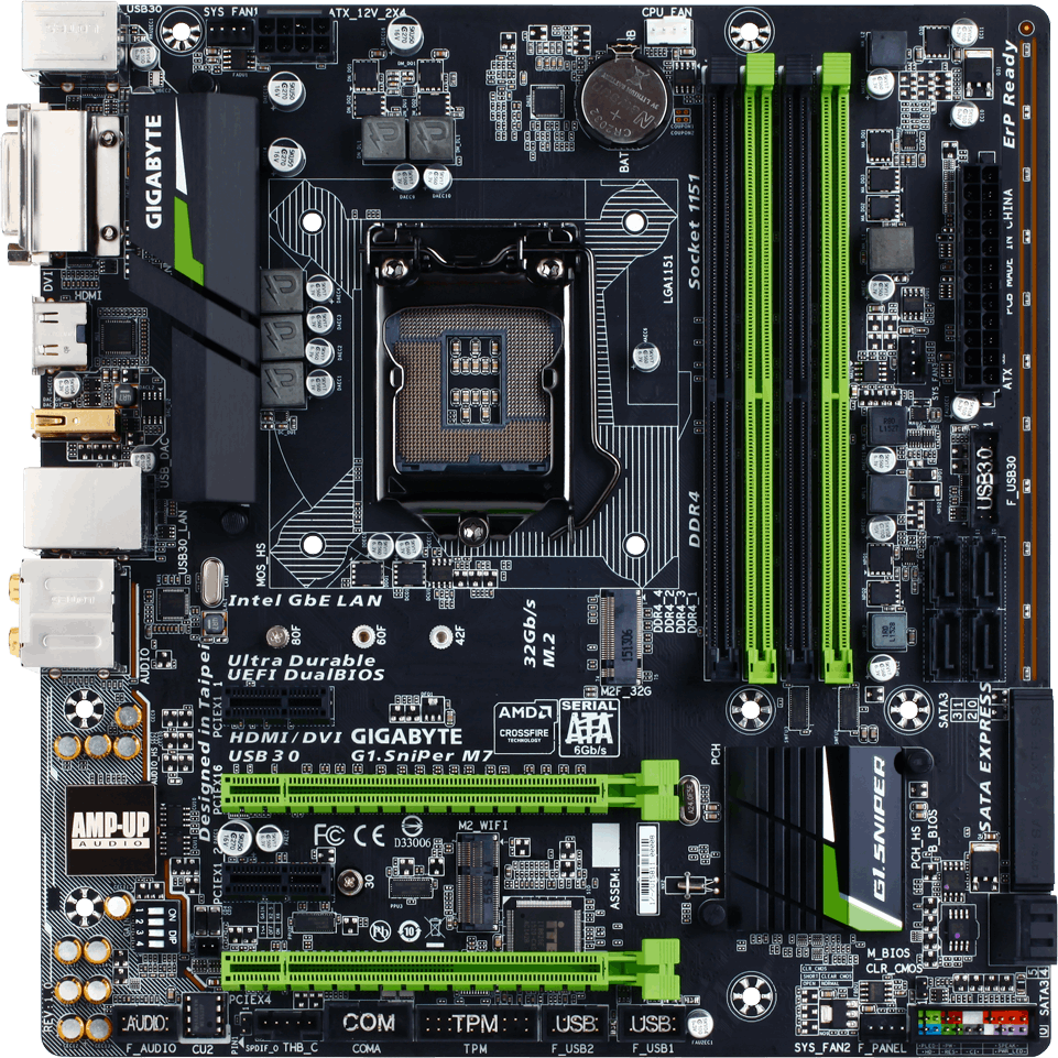 他の人はこちらも検索 Gigabyte G1.Sniper On Specifications Motherboard - M7 メモリ